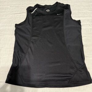 Nike FITDRY Black Sleeveless Sports Top